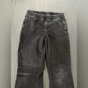 Cat & Jack girls black denim jeans (10)